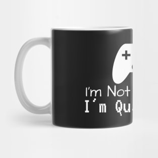 I'm Not Speeding, I'm Qualifying Mug